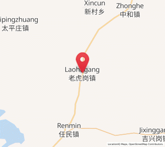 Map of Laohugang, Heilongjiang
