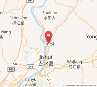 Map of Laoqiao, Jiangxi