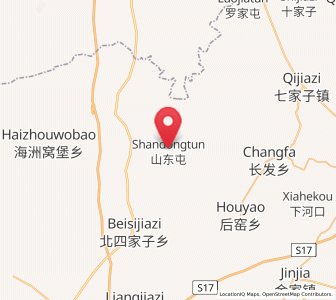 Map of Laowobao, Liaoning