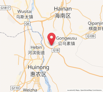 Map of Lasengmiao, Inner Mongolia