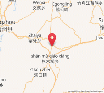 Map of Le’anpu Miaozudongzuxiang, Hunan