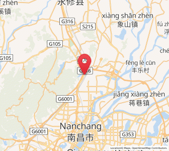 Map of Lehua, Jiangxi
