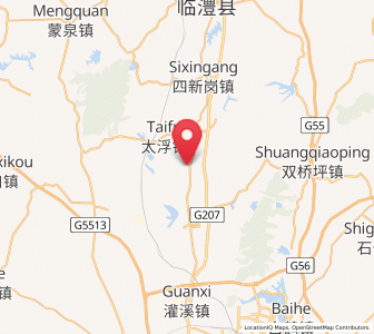 Map of Leigongmiao, Hunan