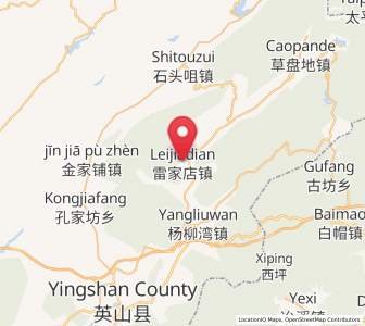 Map of Leijiadian, Hubei