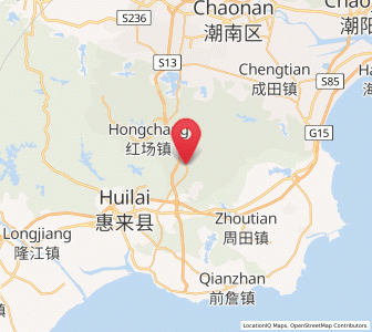Map of Leiling, Guangdong