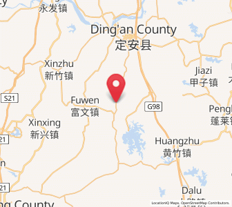 Map of Leiming, Hainan