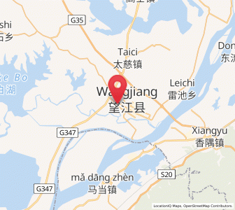 Map of Leiyang, Anhui