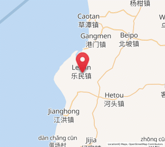 Map of Lemin, Guangdong
