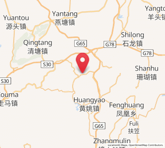 Map of Lengshui, Guangxi