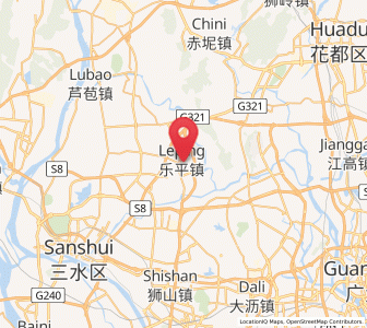 Map of Leping, Guangdong
