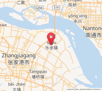 Map of Leyu, Jiangsu