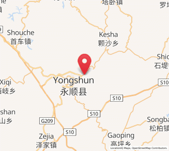 Map of Liandonggang, Hunan