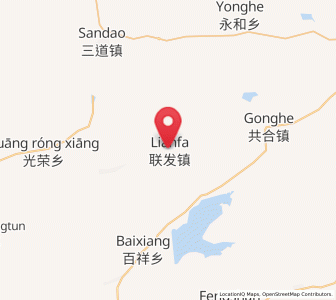 Map of Lianfa, Heilongjiang