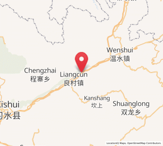 Map of Liangcunchang, Guizhou