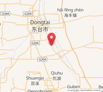 Map of Liangduo, Jiangsu