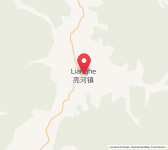 Map of Lianghe, Heilongjiang