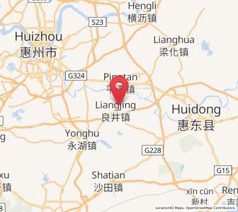 Map of Liangjing, Guangdong