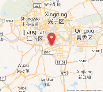 Map of Liangqing, Guangxi