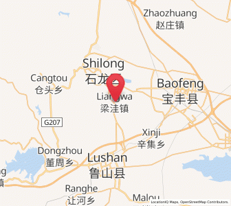 Map of Liangwa, Henan
