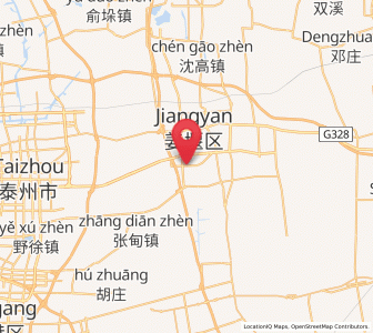 Map of Liangxu, Jiangsu