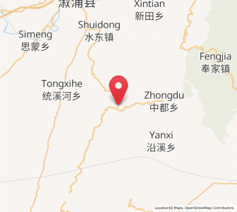 Map of Liangyaping, Hunan