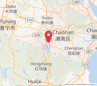 Map of Liangying, Guangdong