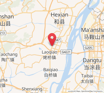 Map of Lianhe, Anhui