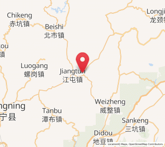 Map of Lianhe, Guangdong