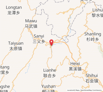 Map of Lianhu, Chongqing
