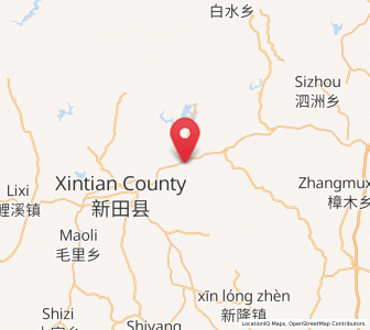 Map of Lianhua, Hunan