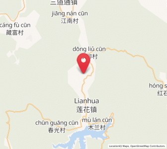 Map of Lianhua, Heilongjiang