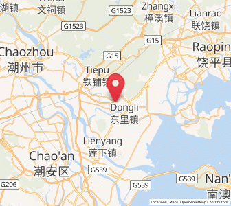 Map of Lianhua, Guangdong