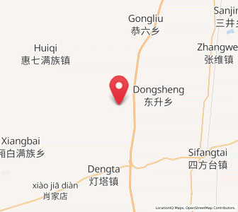 Map of Lianhua, Heilongjiang
