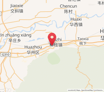 Map of Lianhuasi, Shaanxi