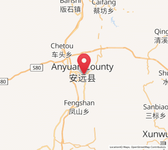 Map of Lianjiang, Jiangxi