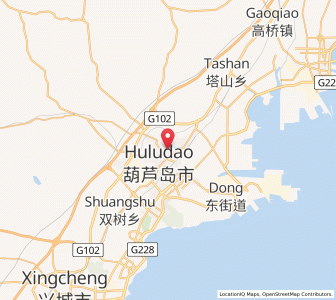 Map of Lianshan, Liaoning