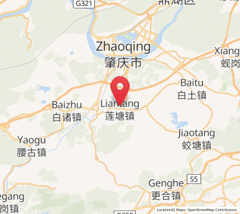 Map of Liantang, Guangdong