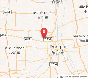 Map of Lianyi, Jiangsu