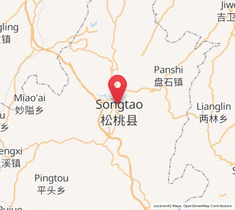 Map of Liaogao, Guizhou
