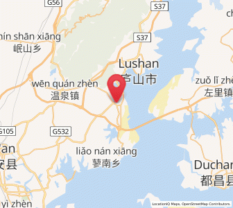 Map of Liaohua, Jiangxi