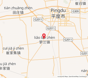 Map of Liaolan, Shandong