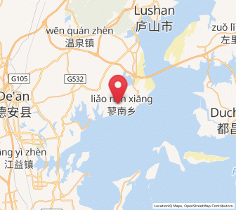 Map of Liaonan, Jiangxi