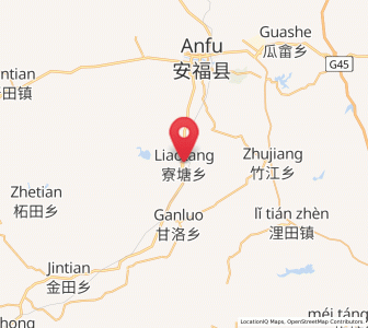 Map of Liaotang, Jiangxi