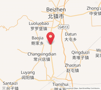 Map of Liaotun, Liaoning