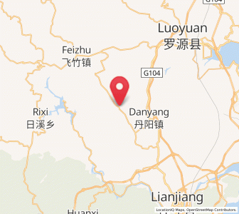 Map of Liaoyan, Fujian