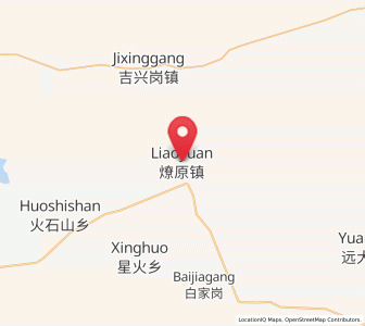 Map of Liaoyuan, Heilongjiang