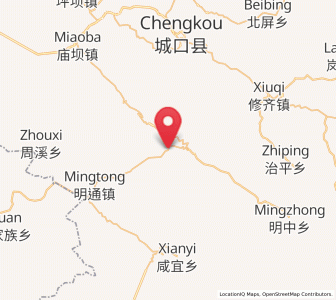 Map of Liaozi, Chongqing