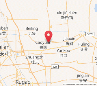 Map of Libao, Jiangsu