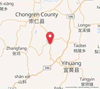 Map of Libei, Jiangxi