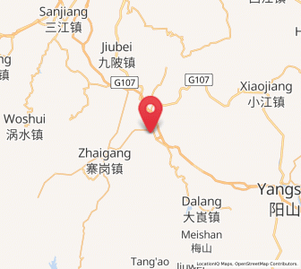 Map of Libu, Guangdong